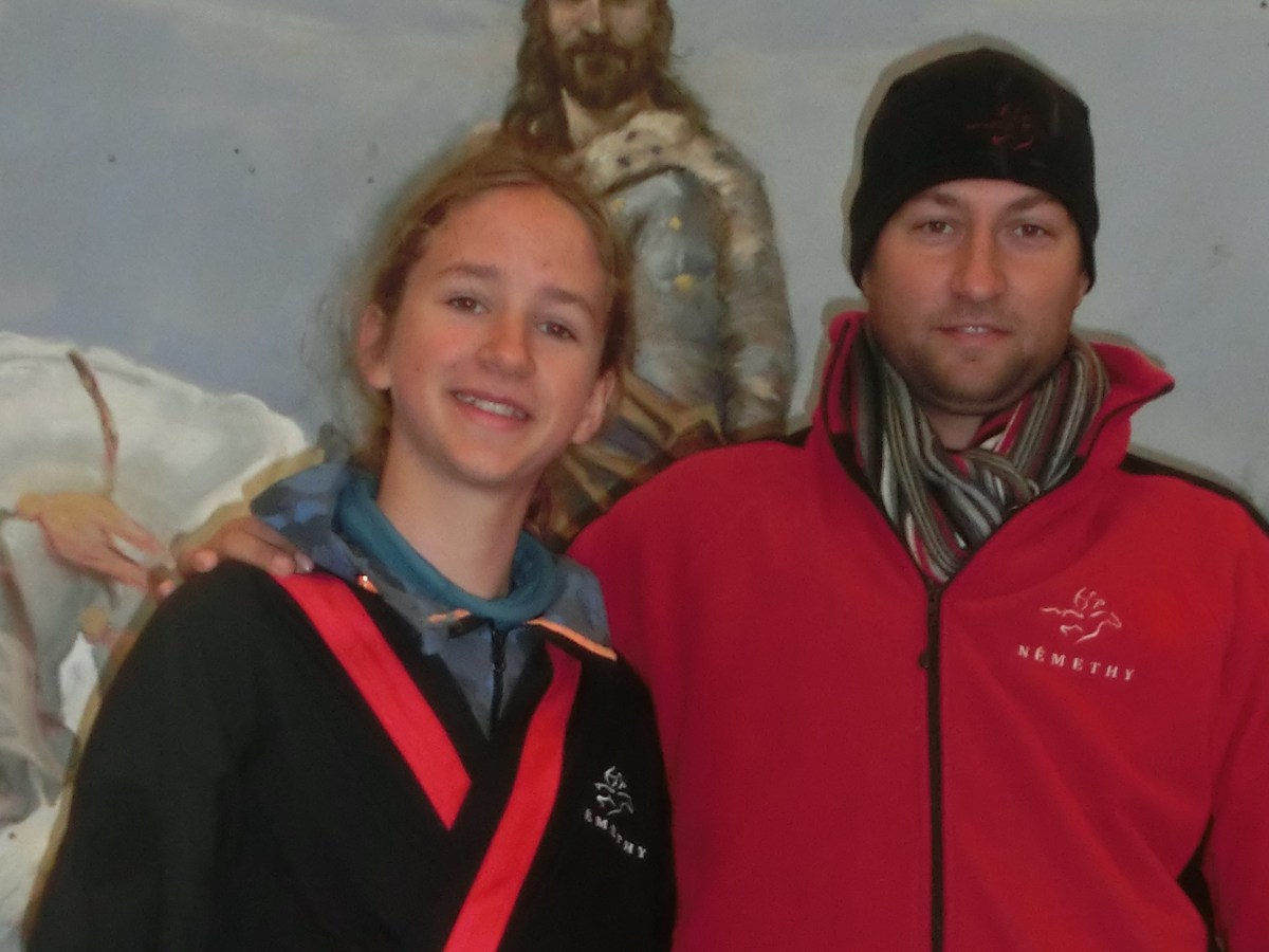 Training with Christoph Némethy in&nbsp;Hungary